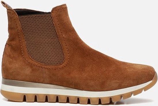 Gabor Comfort chelsea boots cognac - Maat 41 | bol.com
