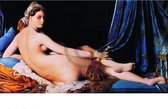 Dominique Ingres - La Grande Odalisque Kunstdruk 80x60cm