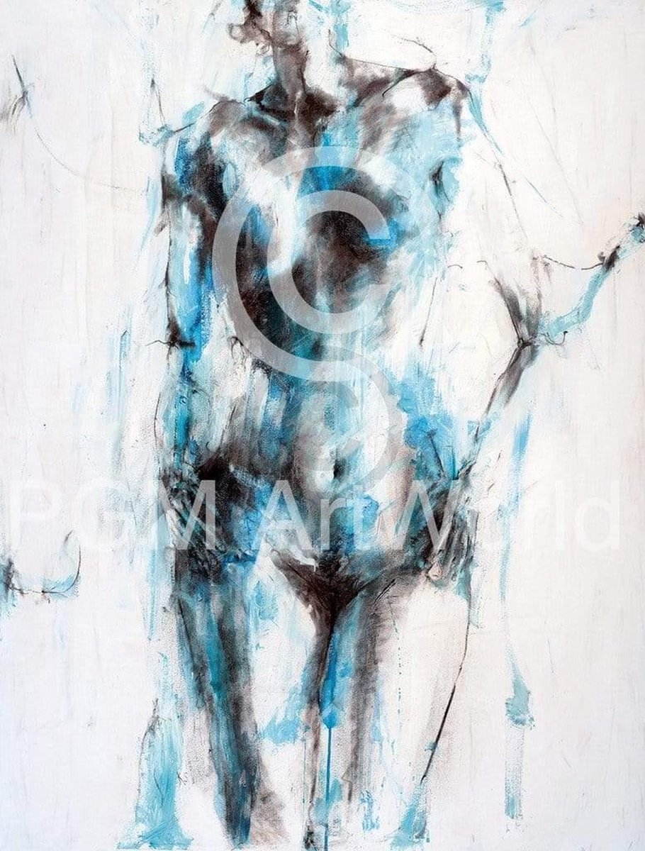 PGM Kunstdruk Katja Spilker - Transparenz 90x120cm Divers