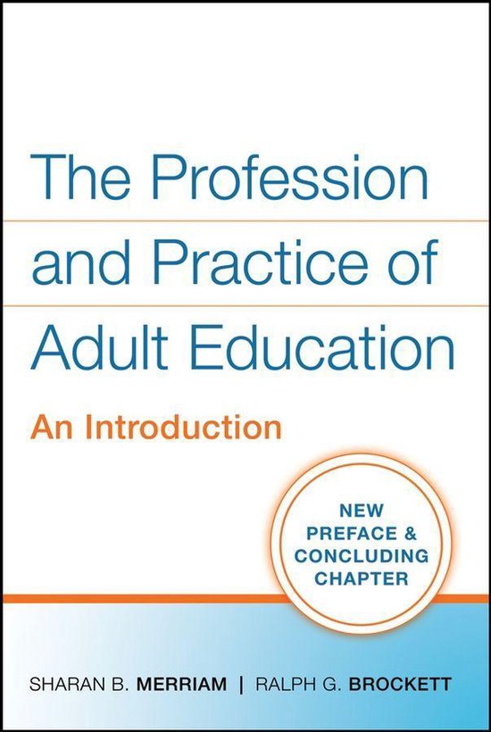 The Profession and Practice of Adult Education - cover