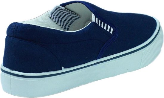Canvas navy-blauwe Bootschoen maat 46 | Bestel nu!