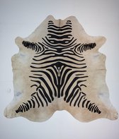 KOELAP Koeienhuid Vloerkleed - Zebra Gevlekt Modern - 245 x 230 cm - 1002767