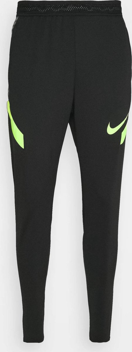 Nike Dri-Fit Strike trainingsbroek heren zwart/lime | bol.com