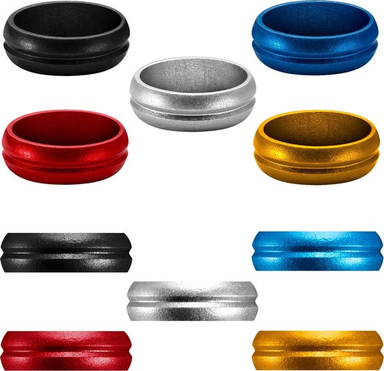Afbeelding van het spel Mission F-Lock Aluminium Rings - Zilver
