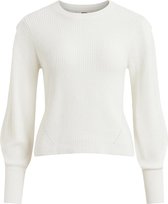 Objmanya L/s Puff Knit Pullover 23033607 Cloud Dancer