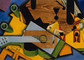 Poster Stilleven Gitaar - Juan Gris - Large 50x70 - Kubisme - Kunst - Wanddecoratie - Jugendstil