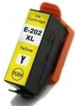 Print-Equipment Inkt cartridges / Alternatief voor Epson 202XL geel | Epson Expression Premium XP6000/ XP6005/ XP6100