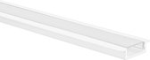 LED strip profiel Matera wit laag 5m (2 x 2,5m) incl. melkwitte afdekkap