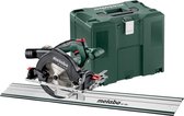 Metabo KS 18 LTX 57 SET 18V Li-Ion accu cirkelzaag set in metaBOX met geleiderail FS 160 - 57mm