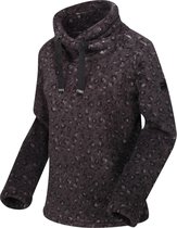 Hannelore donzige Fleece van Regatta voor Dames, Outdoorjas, Zwarte luipaardopdruk