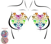Prism Nipple jewels sticker