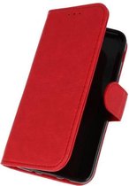 Wicked Narwal | bookstyle / book case/ wallet case Wallet Cases Hoesje voor Samsung Galaxy J3 2018 Rood