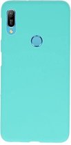 Wicked Narwal | Color TPU Hoesje voor Huawei Y6 (Prime) 2019 Turquoise