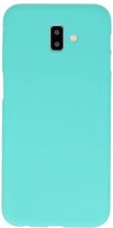 Wicked Narwal | Color TPU Hoesje voor Samsung Samsung Galaxy J6 Plus Turquoise