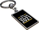 Happy New Year 2021 - Sleutelhanger - Cadeau - Verjaardag - Kerst - Kado - Valentijn