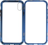 Wicked Narwal | Magnetic Back Cover voor iPhone XR Blauw - Transparant