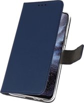 Wicked Narwal | Wallet Cases Hoesje voor Samsung Samsung galaxy a8 2015s Navy