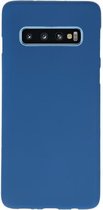 Wicked Narwal | Color TPU Hoesje voor Samsung Samsung Galaxy S10 Navy