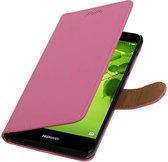 Wicked Narwal | bookstyle / book case/ wallet case Hoes voor Huawei Nova 2 Plus Roze