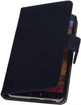 Wicked Narwal | Devil bookstyle / book case/ wallet case Hoes voor HTC One Max T6 Zwart