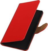 Wicked Narwal | bookstyle / book case/ wallet case Hoes voor HTC One A9 Rood