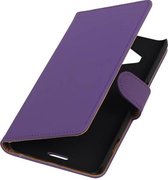 Wicked Narwal | bookstyle / book case/ wallet case Hoes voor Microsoft Microsoft Lumia 950 XL Paars