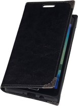 Wicked Narwal | TPU Map Booktype Hoes voor Samsung galaxy a5 2015Zwart
