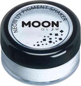 Moon Creations Kostuum Makeup Moon Glow - Intense Neon UV Pigment Shaker Wit
