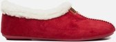 Nortenas Pantoffels rood Textiel - Dames - Maat 41