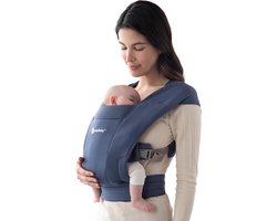 Ergobaby Embrace - Draagzak Baby - Soft Blue - ergonomisch vanaf geboorte