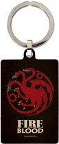 GAME OF THRONES - Metal Keychain - Targaryen