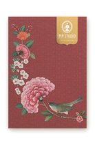 PIP Studio Notitieboek - Blushing Birds Red