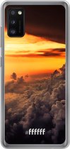 Samsung Galaxy A41 Hoesje Transparant TPU Case - Sea of Clouds #ffffff