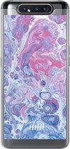 Samsung Galaxy A80 Hoesje Transparant TPU Case - Liquid Amethyst #ffffff