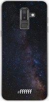 Samsung Galaxy J8 (2018) Hoesje Transparant TPU Case - Dark Space #ffffff
