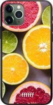 iPhone 11 Pro Hoesje TPU Case - Citrus Fruit #ffffff