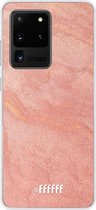 Samsung Galaxy S20 Ultra Hoesje Transparant TPU Case - Sandy Pink #ffffff