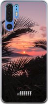 Huawei P30 Pro Hoesje Transparant TPU Case - Pretty Sunset #ffffff