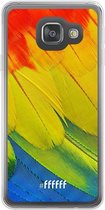 Samsung Galaxy A3 (2016) Hoesje Transparant TPU Case - Macaw Hues #ffffff