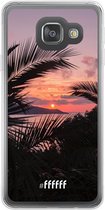 Samsung Galaxy A3 (2016) Hoesje Transparant TPU Case - Pretty Sunset #ffffff