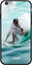 iPhone 6s Hoesje TPU Case - Boy Surfing #ffffff