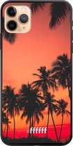 iPhone 11 Pro Max Hoesje TPU Case - Coconut Nightfall #ffffff