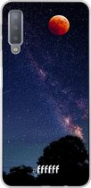 Samsung Galaxy A7 (2018) Hoesje Transparant TPU Case - Full Moon #ffffff