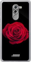 Honor 6X Hoesje Transparant TPU Case - Radiant Rose #ffffff