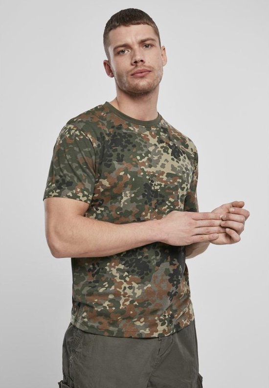 Brandit Army T-shirt camouflage groen maat XXXXXL