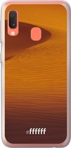 Samsung Galaxy A20e Hoesje Transparant TPU Case - Sand Dunes #ffffff