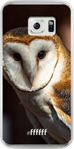Samsung Galaxy S6 Edge Hoesje Transparant TPU Case - Kerkuil #ffffff