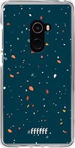 Xiaomi Mi Mix 2 Hoesje Transparant TPU Case - Terrazzo N°9 #ffffff