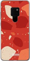 Huawei Mate 20 Hoesje Transparant TPU Case - Terrazzo N°4 #ffffff