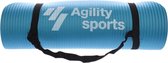 Agility Sports Fitnessmat - blauw